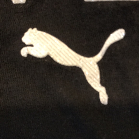 Black kids puma shirt - Picture 3 of 5